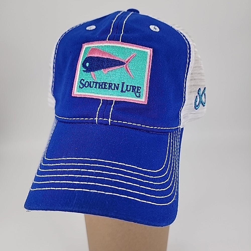 Lot of (2) Southern Lure Mesh Fishing Hats Trucker Baseball Style Snapbacks - Picture 2 of 12